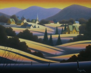 Fin d'hiver (16"x20")