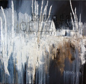 Hiver négatif - 30x30