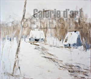 Hiver brun 2 - 36x40