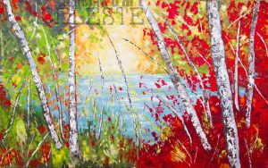 Bouleaux 45 - 30x48