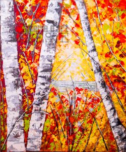 Bouleaux 42 - 30x40