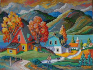 Au bout de l'exil - 36 x 48
