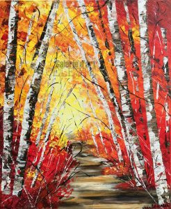 Bouleaux 61 - 20 x 24