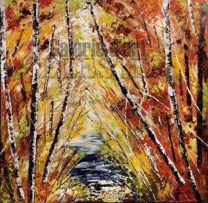 Bouleau 65 - 48 x 48