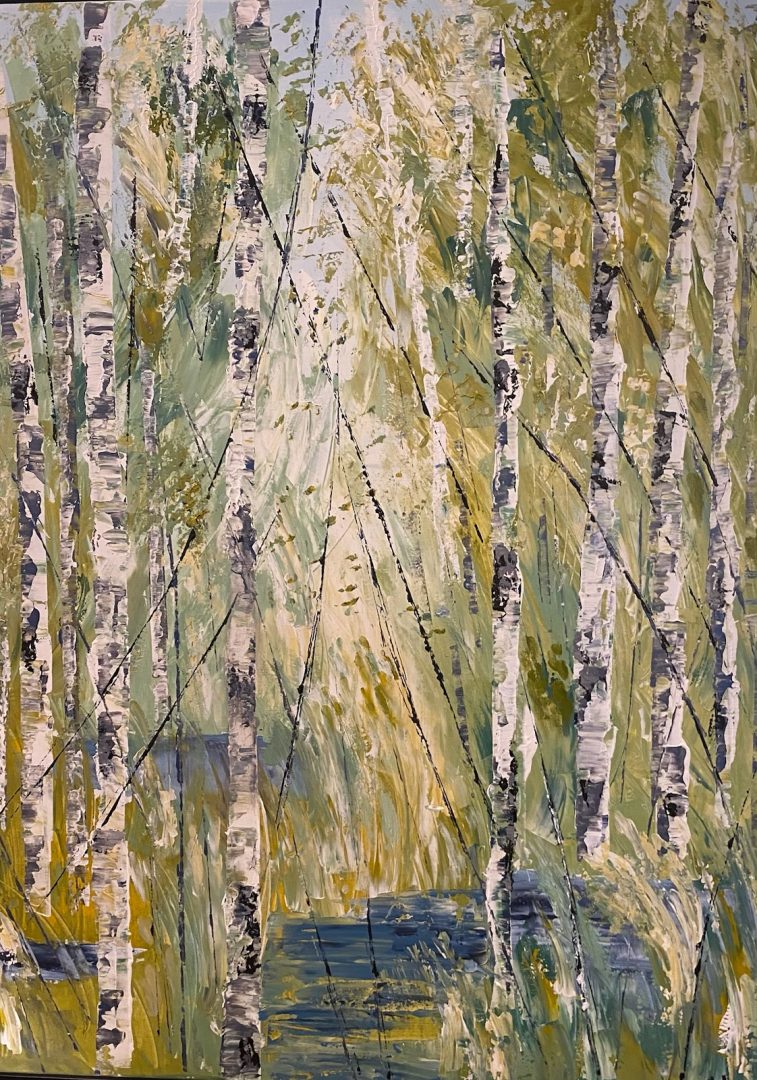 Bouleaux 125 - 30x40